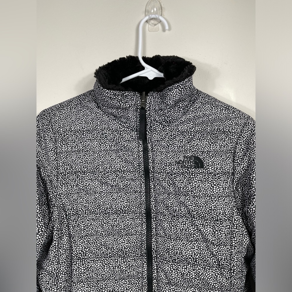 Reversible Mossbud Swirl Dotted Jacket by TheNorthFace Little/Big Girls? Size XL - Picture 2 of 14